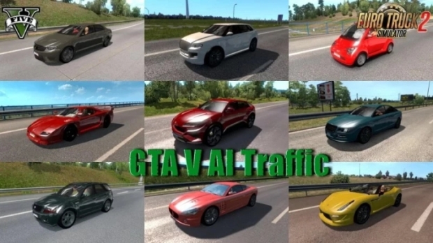 ETS2 - GTA V Traffic Pack V4.5