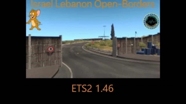 ETS2 - Israel Lebanon Open Borders V2.0