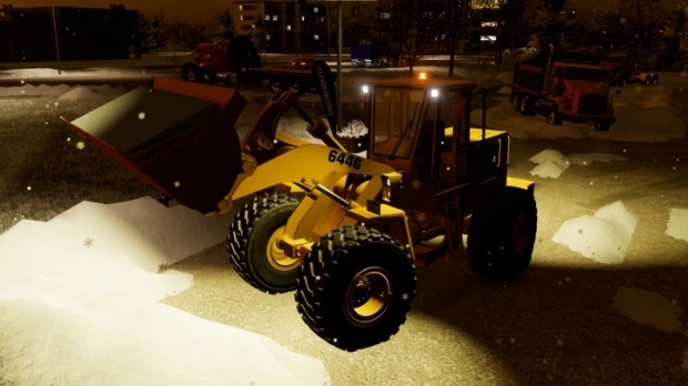 FS22 - John Deere 644G Wheel Loader V1.0 | Farming Simulator 22 | Mods.club