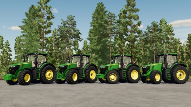 FS22 - John Deere 7R Series 2014-2019 V1.0 | Farming Simulator 22 ...