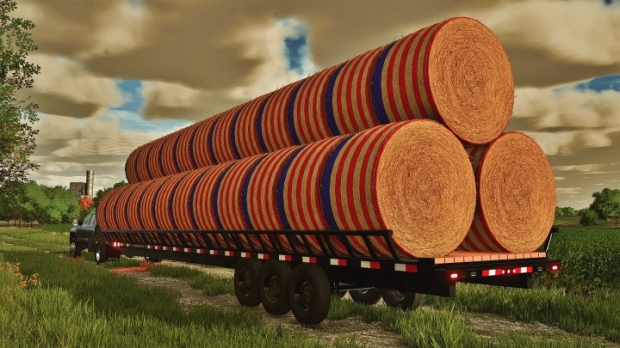 FS22 - Kaufman 50ft Bale Hauler V1.0