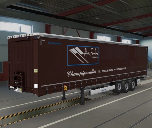 ETS2 - Krone Trailers (DLC) Skinpack V2.1