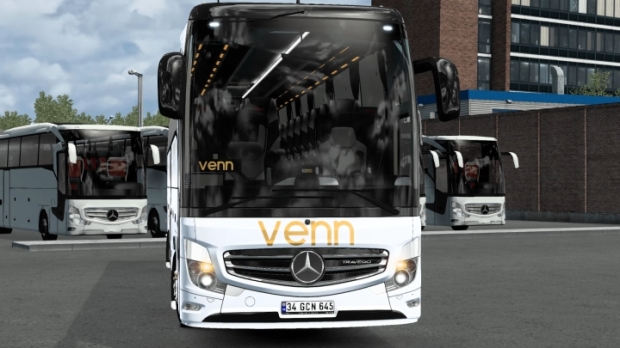ETS2 - Mercedes-Benz Travego 16Shd 2023 Venn Seyahat Skin