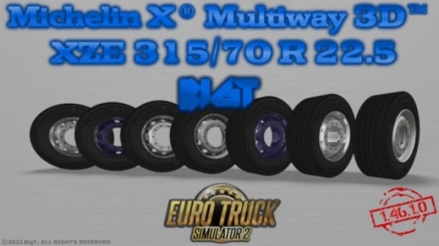 ETS2 - Michelin X Multiway 3D