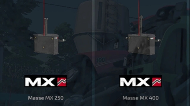 FS22 - MX Weight Pack V1.0
