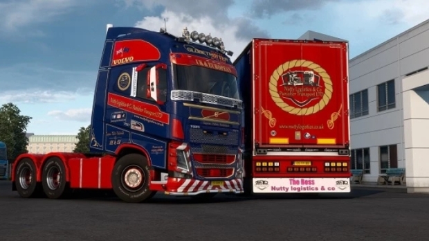 ETS2 - Nutty Logistics & Co Skins V1.0
