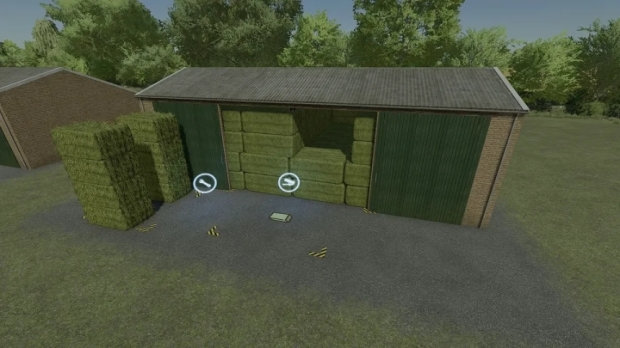 FS22 - Old Farm Package Bale Storages Extension V0.2