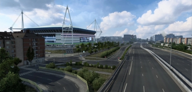 ETS2 - Paris 1:1 Map