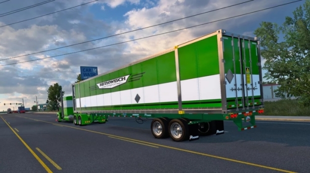 ATS - Pioneer Gooseneck w/Reefer Container Ownable