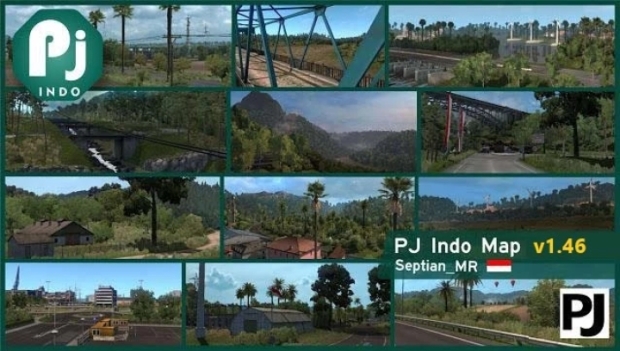 ETS2 - PJ Indo Map