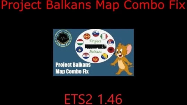 ETS2 - Project Balkans Map Combo Fix