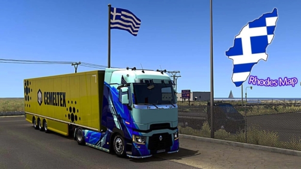 ETS2 - Rhodes Map