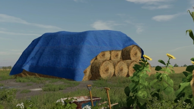 FS22 - Round Bale Stack V1.0