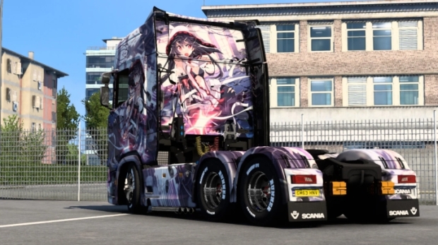 ETS2 - Scania Anime Character Skin