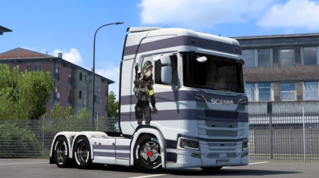 ETS2 - Scania Anime Skin