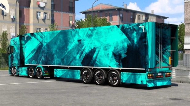 ETS2 - Scania Blue Skin