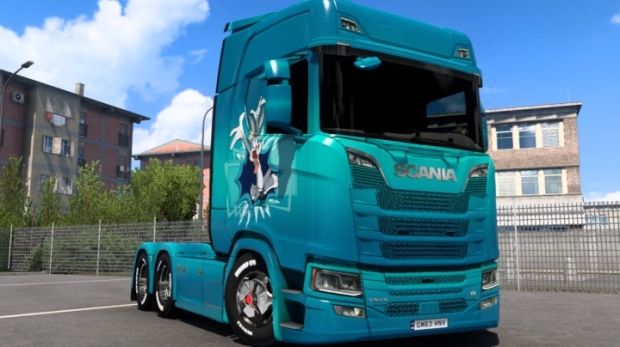 ETS2 - Scania Bugs Bunny Skin
