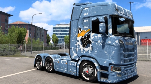 ETS2 - Scania Daffy Duck Skin