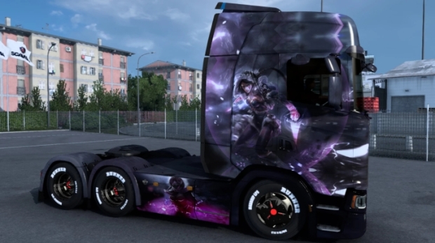 ETS2 - Scania Dota 2 Lanaya Skin V1.0