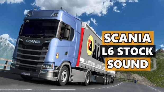 ETS2 - Scania Next Generation I6 Stock Sound