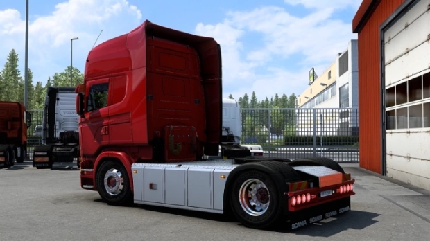 ETS2 - Scania RJL Medins Skin | Euro Truck Simulator 2 | Mods.club