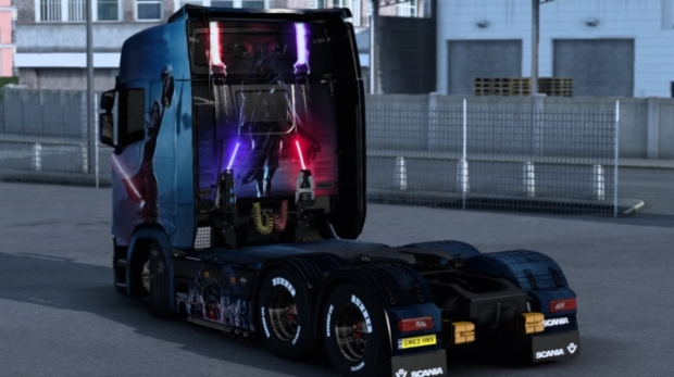ETS2 - Scania Star Wars Girl Skin