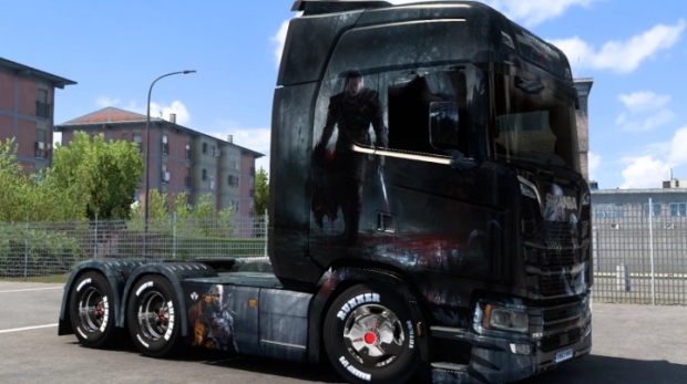 ETS2 - Scania The Witcher 3: Wild Hunt Skin