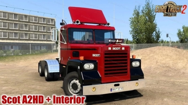 ETS2 - Scot A2HD + Interior V2.1