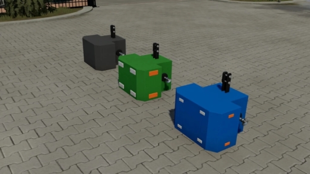 FS22 - Selfmade Concrete Weight V1.0
