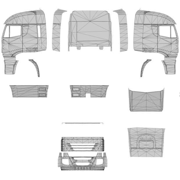 ETS2 - Template for Truck and Trailers V1.2