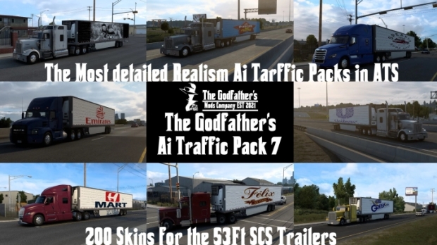 ATS - The Godfathers Ai Traffic Pack 7 V1.0