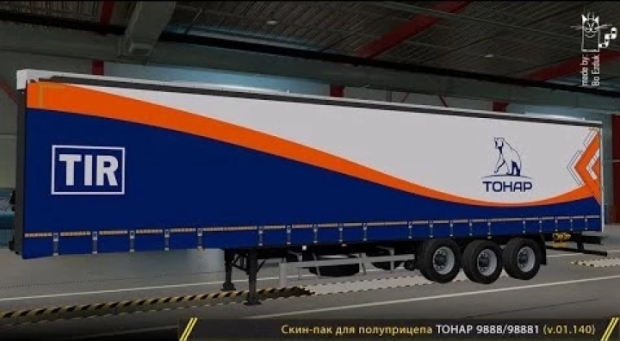 ETS2 - Tonar 9888/98881 Skin Pack V01