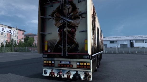 ETS2 - Trailer Justice League Skin