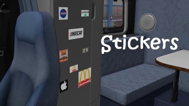 ATS - Truck Cab Stickers v2.0