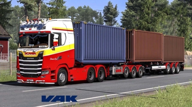 ETS2 - VAK Full Trailers Addon V2.5.5