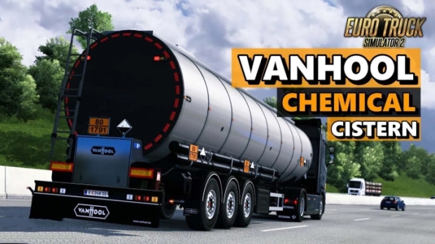 ETS2 - Vanhool Chemical Trailer