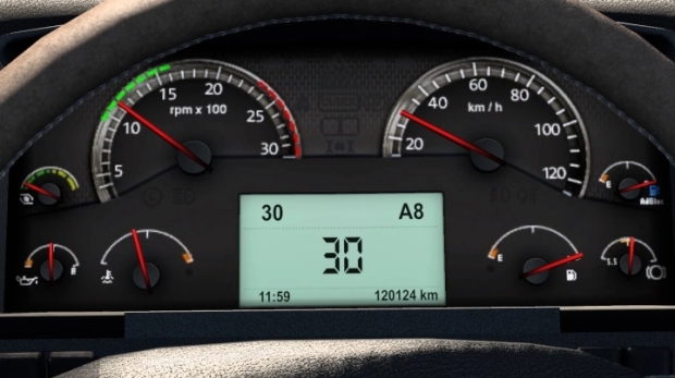 ETS2 - Volvo FH Classic (FH16 2009) Dashboard V1.5
