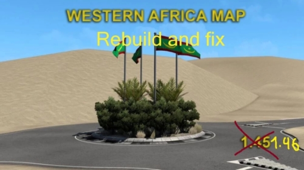 ETS2 - West Africa Map