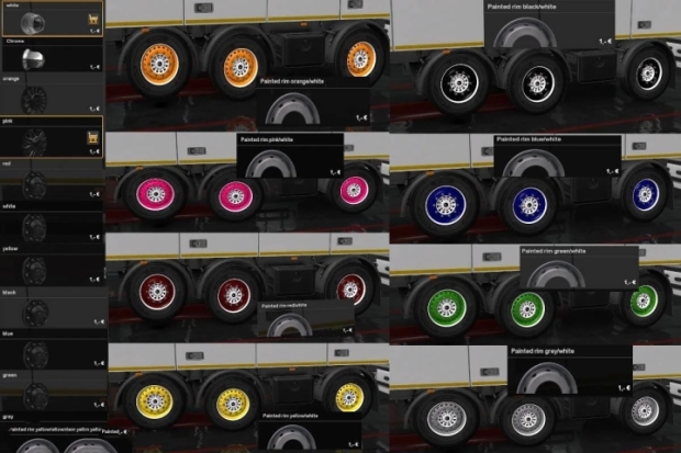ETS2 - Wheels for All Truck V1.0