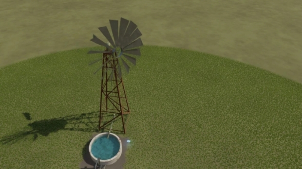 FS22 - Windmill with Dam V1.0