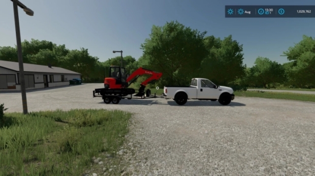 FS22 - 14x8 Foot Trailer V1.0