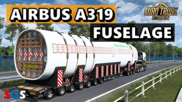 ETS2 - Airbus A319 Fuselage