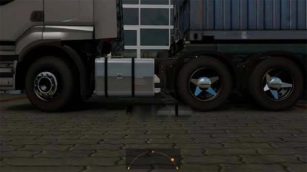 ETS2 - Black Bepo Trailer Wheels