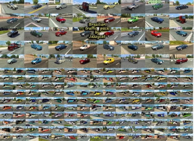 Ets Brazilian Traffic Pack V Euro Truck Simulator Mods Club