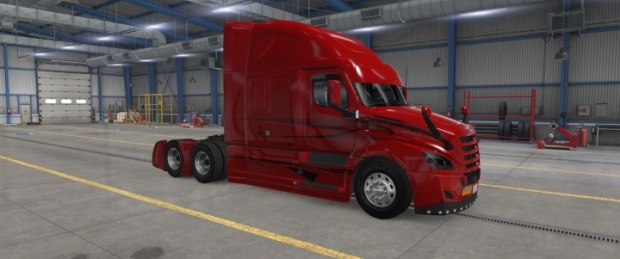 ATS - Cascadia RR Dark Red Skin