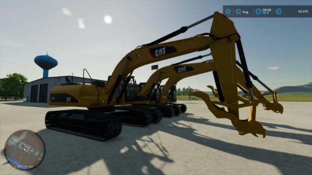 Fs22 Cat 30 Ton Excavator Pack V10 Farming Simulator 22 Modsclub 1272