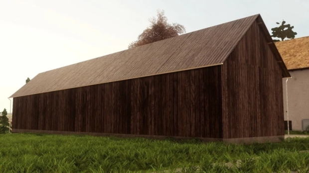 FS19 - Closed Wooden Shed V1.0