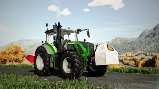 FS22 - Concrete Weight Pack V1.0 | Farming Simulator 22 | Mods.club