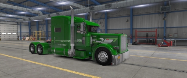 ATS - Dark Green Skin for Ruda Glider 72 Cab