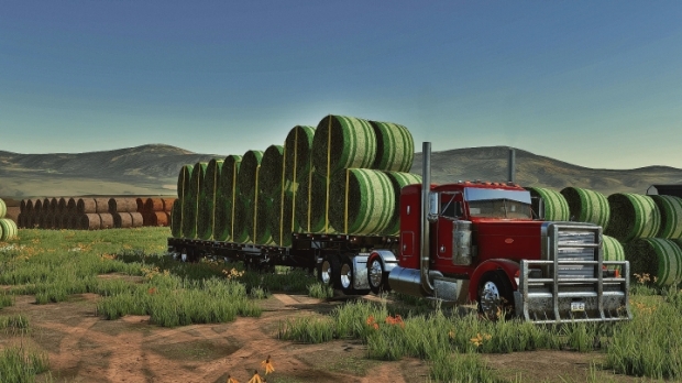 FS22 - Globe 40 Ton Step Deck Auto Load V1.0